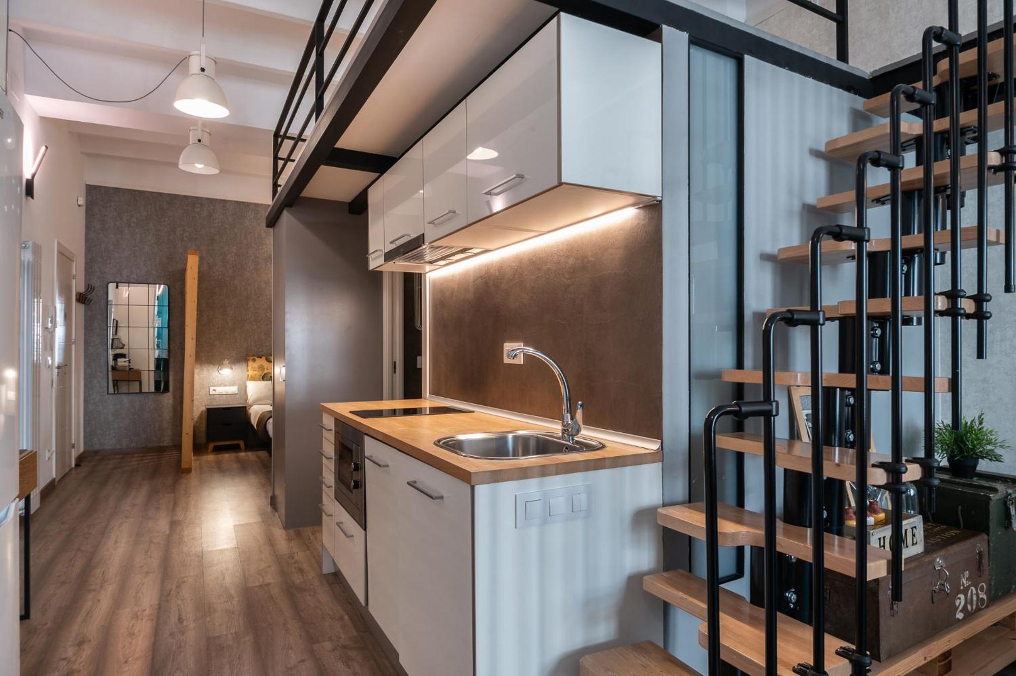Beautiful Renovated Loft Minutes From The Beach Барселона Екстер'єр фото